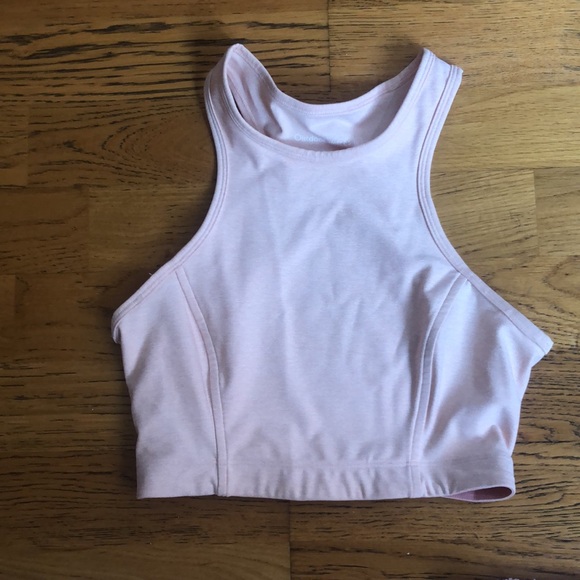 Outdoor Voices light Pink Athena crop top. Size:XS - Picture 2 of 4